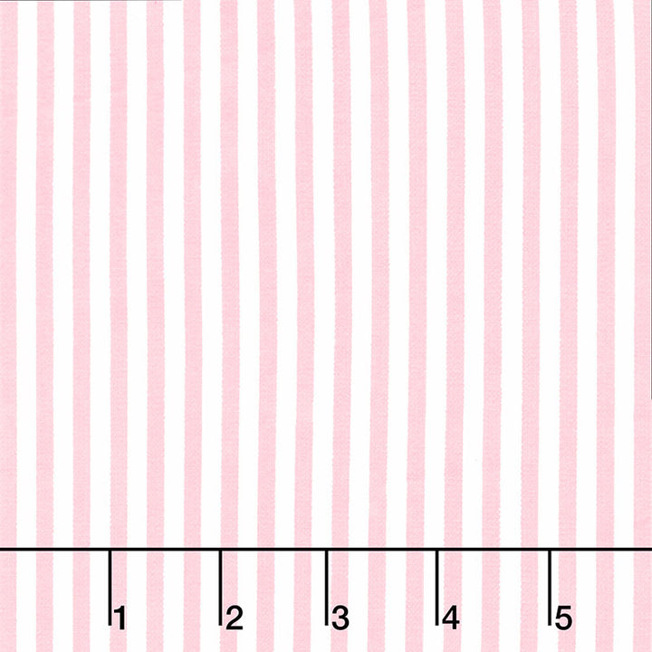 Cozy Cotton Flannels - Pink Petals ColorstoryStripes Pink Yardage Primary Image