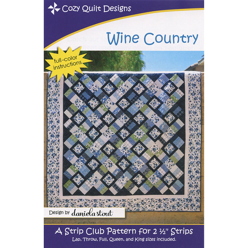 Wine Country Quilt Pattern Primary Image