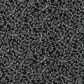 Holiday Flourish Scarlet - Swirls Onyx Metallic Yardage Primary Image