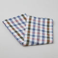 Tea Towel - White, Blue, Pink & Black Check Primary Image