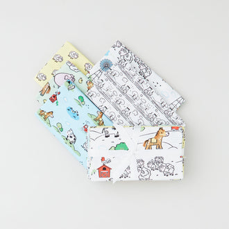 Cuties on the Farm Favorites 5 Piece Fat Quarter Bundle