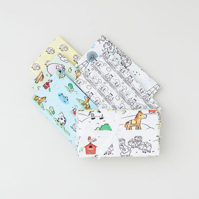 Cuties on the Farm Favorites 5 Piece Fat Quarter Bundle