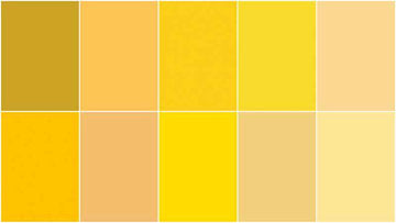 Handpicked Produce - Sweet Solids Mellow Yellow 10" Stackers 20 pcs. Alternative View #2