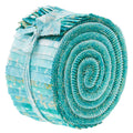 Java Batiks Favorites Turquoises 2.5" Strips Alternative View #1