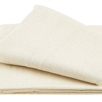 Woolies Flannel - Crosshatch Cream 2 Yard Cut