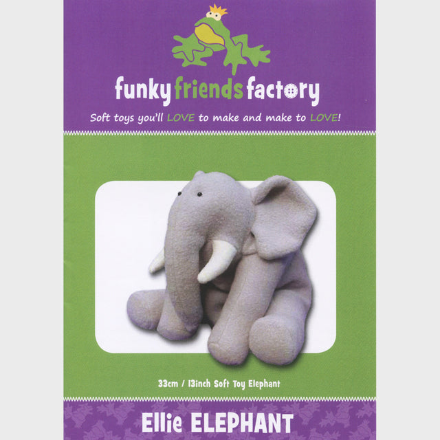 Ellie Elephant Funky Friends Factory Pattern Primary Image
