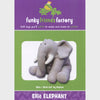 Ellie Elephant Funky Friends Factory Pattern