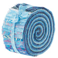Java Batiks Favorites Blues 2.5" Strips Alternative View #1