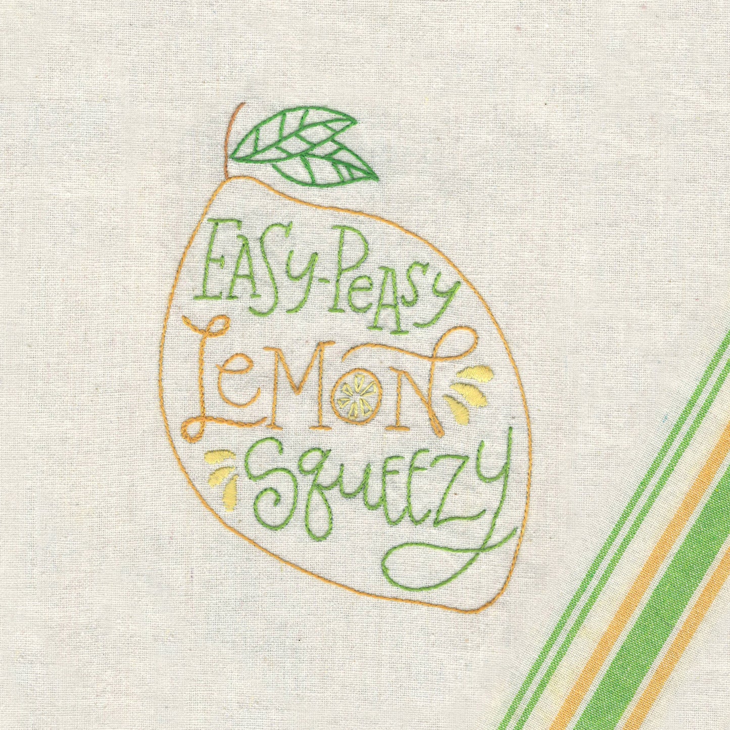 Aunt Martha's When Life Gives You Lemons Iron-On Embroidery Pattern Alternative View #3