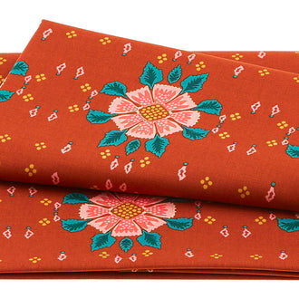 Folk Heart - Eyelet Amber 2 Yard Cut