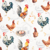 Cuddle® Prints - What Comes First Snow Digitally Printed Yardage Primary Image