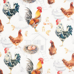 Cuddle® Prints - What Comes First Snow Digitally Printed Yardage Primary Image