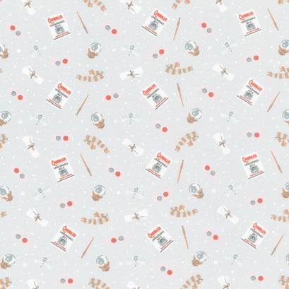 Wizarding World - Ravenclaw Icons Gray Yardage