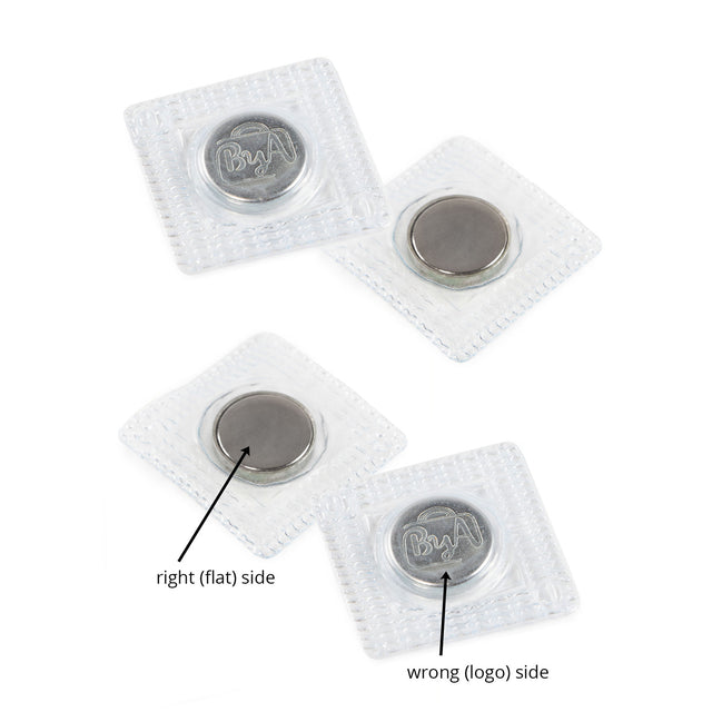ByAnnie Magnetic Invisible Sew-In Snap Set - Set of Two