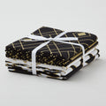 Black and Gold Favorites 5 Piece Metallic Fat Quarter Bundle Alternative View #1