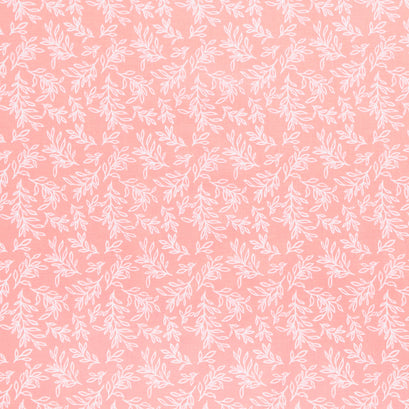 Live Love Glamp - Leaves Blush Yardage