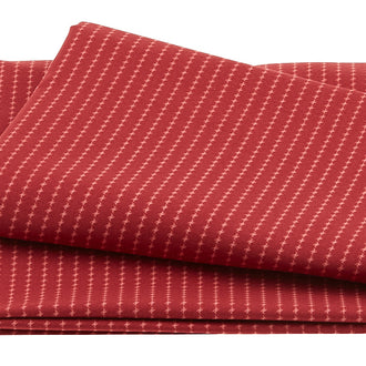 Winter Joy - Stripe Red 2 Yard Cut