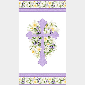 Spring Awakening - Cross White Multi Panel