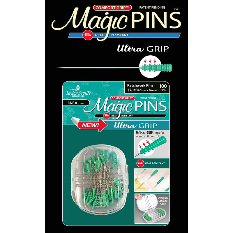 Magic Pins™ Ultra Grip Patchwork Fine - 100 count Alternative View #3
