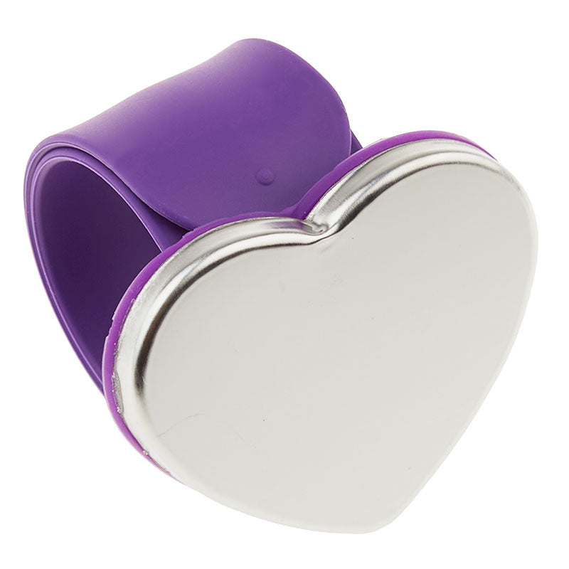 Magnetic Heart Shape Pincushion with Slap Band Bracelet Alternative View #1