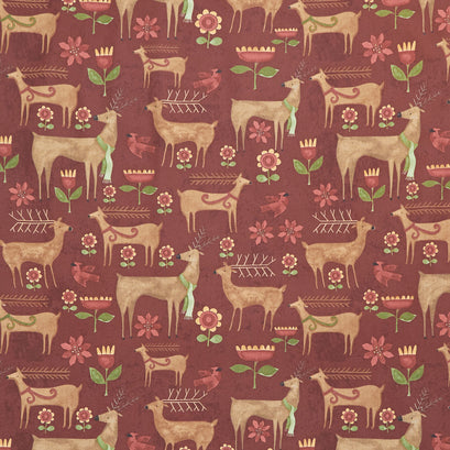 Kringle - Garden Red Yardage