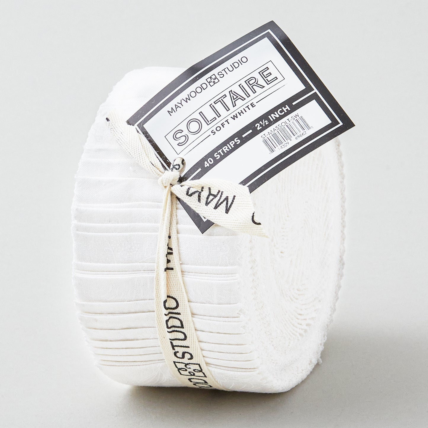 Solitaire Whites - Soft White 2 1/2" Strips Alternative View #1