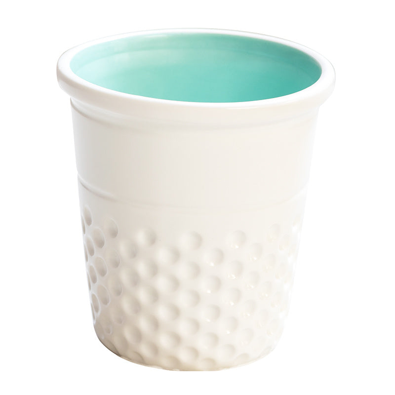 Thimble Container - Aqua Primary Image