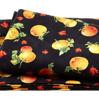 Harvest Gold - Pumpkin Toss Black 3 Yard Cut