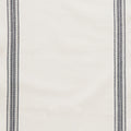 Toweling Basics - Narrow Border Cream Black Yardage Primary Image