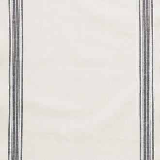 Toweling Basics - Narrow Border Cream Black 16" Toweling Yardage