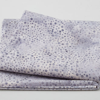 Princess Rose Batiks - Dot Grey Ice 2 Yard Cut
