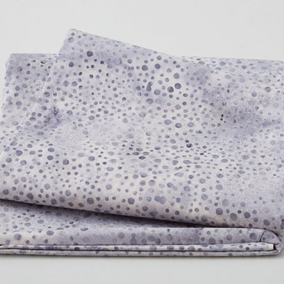 Princess Rose Batiks - Dot Grey Ice 2 Yard Cut