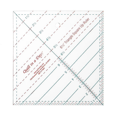 Triangle Square Up Ruler 6 1/2"