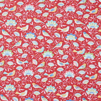Jubilee - Bird Tree Red Yardage