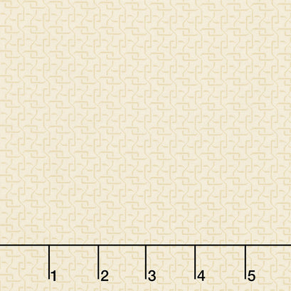 Nightfall - Lattice Cream Yardage