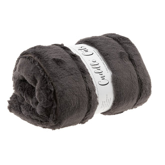 Luxe Cuddle® - Mink Charcoal 2 Yard Cut