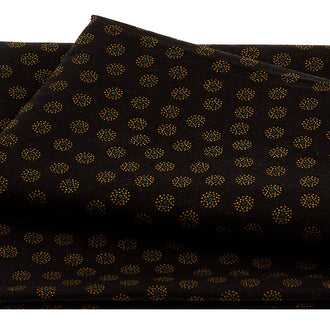 Ebony & Onyx - Clustered Dots Black 2 Yard Cut