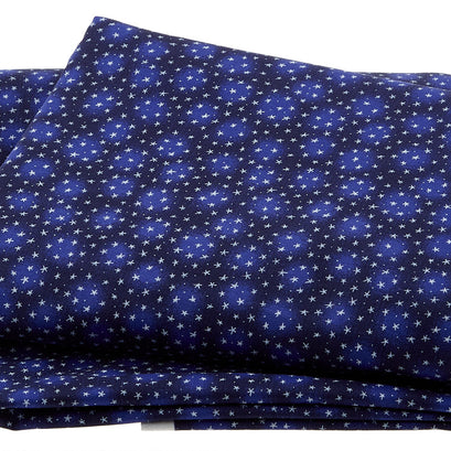 Starlet - Mini Stars Navy 108" Wide 3 Yard Cut