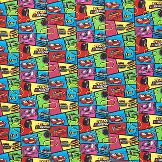 Nascar - Dynamic Racers Multi Yardage