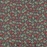 Yuletide Forest - Berry Sprigs Charcoal Yardage Primary Image