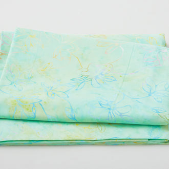 Adore Baliscapes Batiks - Lotus Mint 2 Yard Cut
