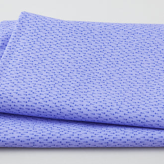 Raindrops - Dots in Rows Purple 3 Yard Cut