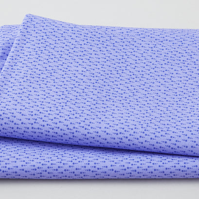 Raindrops - Dots in Rows Purple 3 Yard Cut