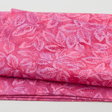 Wildflower Batiks - Leaves-Pink Daiquiri 2 Yard Cut Primary Image