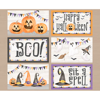 Monthly Placemat Panels - October Halloween Multi Placemat Panel