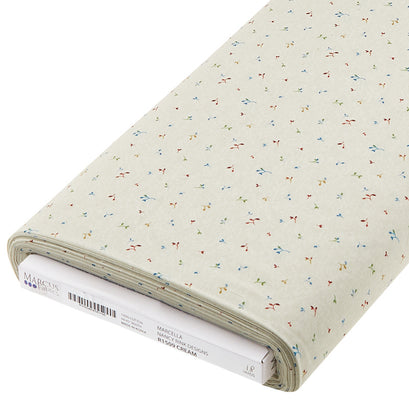 Marcella - Tiny Tossed Cream 17 Yard Bolt