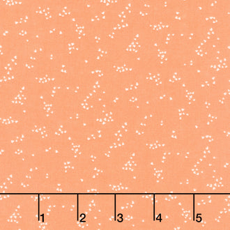 With A Flourish - Hearts Salmon Yardage