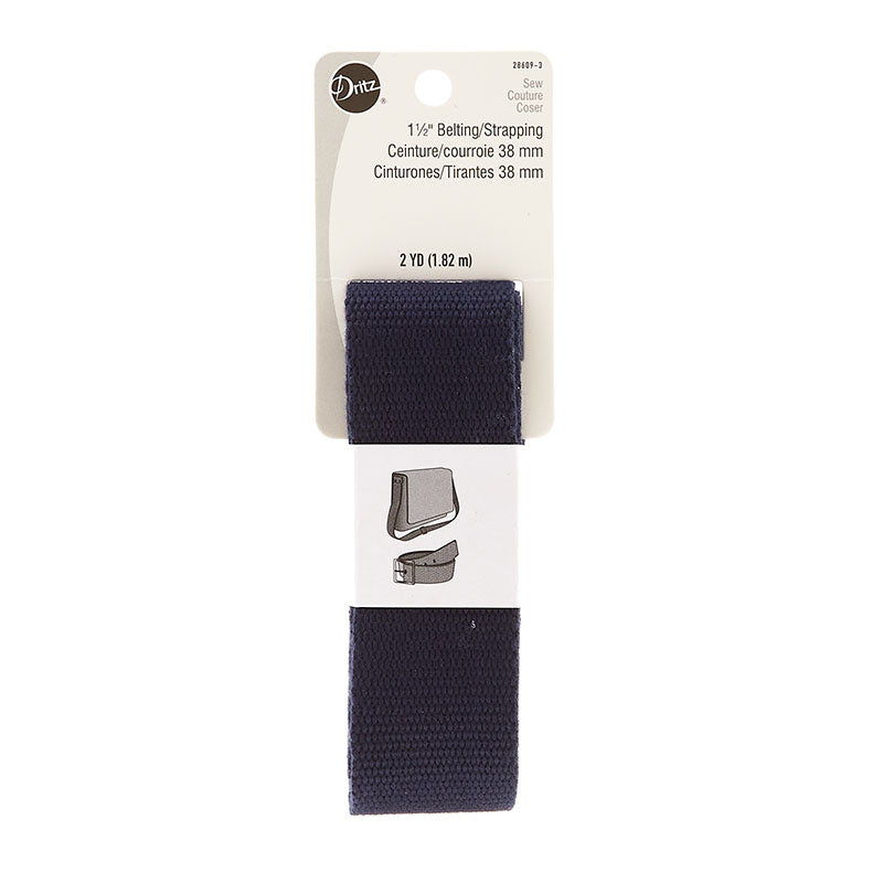 1-1/2" Polypro Purse Strapping - Navy Primary Image