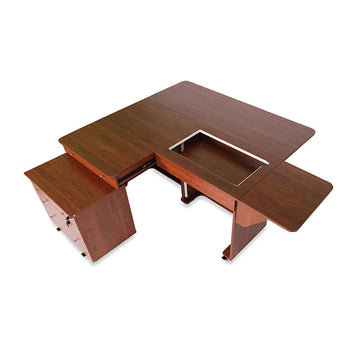 Kangaroo & Joey Sewing Cabinet - Teak Alternative View #1