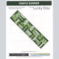 Lucky Day Simple Table Runner Kit Alternative View #2